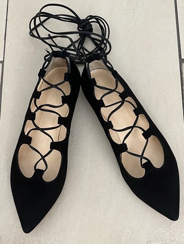 Ballerinas leder schwarz - ballerinas,