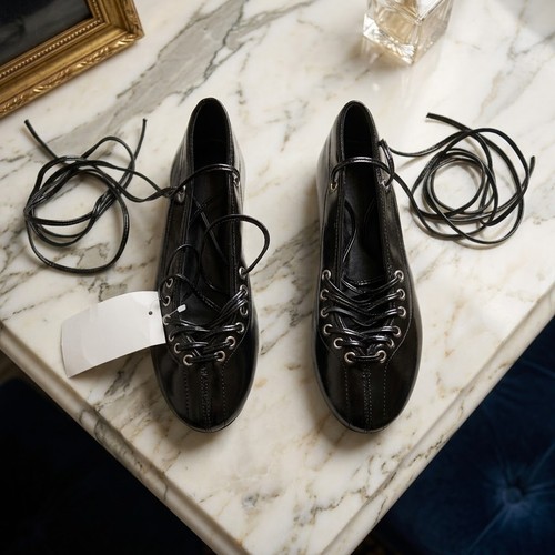 Bershka schnür ballerinas - bershka, schnür-ballerinas